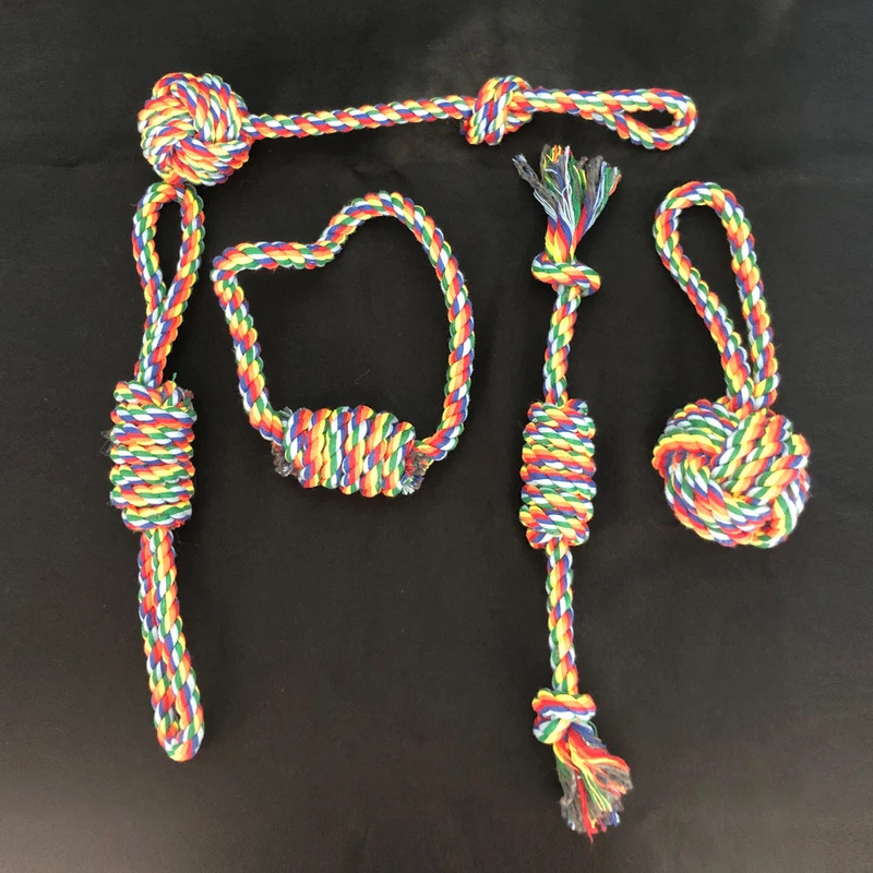 Dog Rope Toy Aggressive Chewers - 내구성 있는 강아지 로프 장난감 공격적인