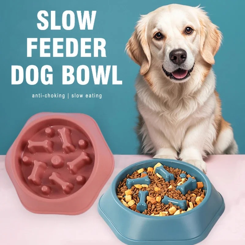 Dog Puzzle Feeder Toy - 1개 슬로우 급식기 강아지 밥그릇, 질식
