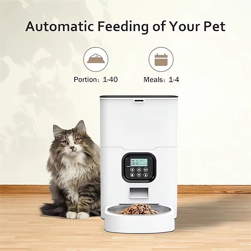 6L 스마트 애완견 급식기 자동 애완동물 급식 용품 타 - Pet Feeders 리뷰 및 가격