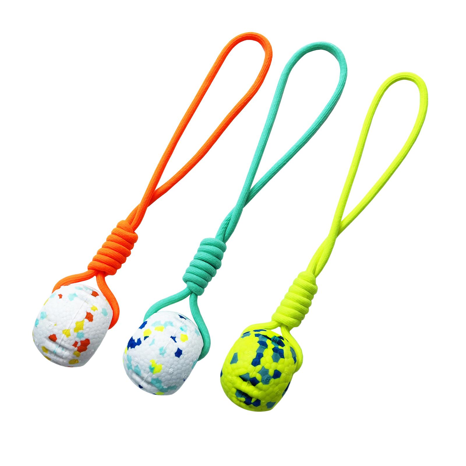 강아지용 면 밧줄 공 장난감: 던지고 잡는 놀이, 당기 - Dog Rope Toy Aggressive Chewers 리뷰 및 가격