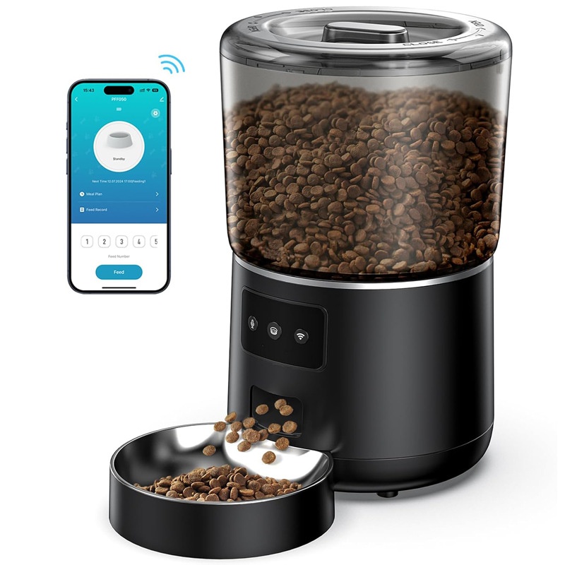 반려동물 자동 급식기 4L 스마트 앱 원격 WiFi 기 - Pet Feeders 리뷰 및 가격