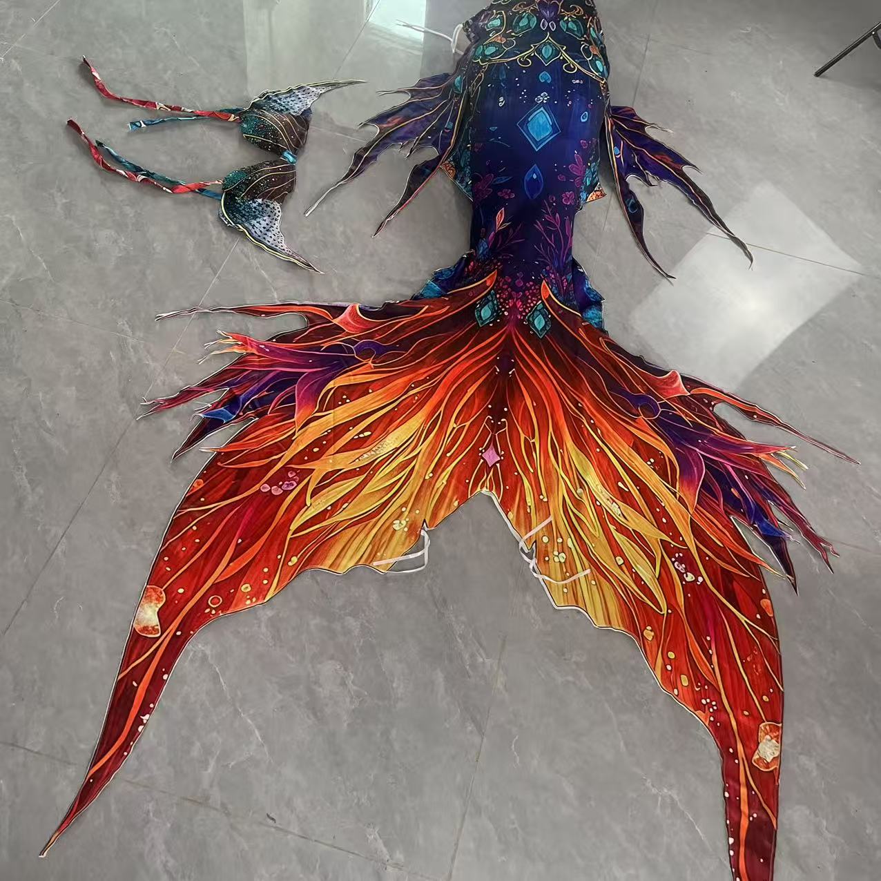 맞춤형 인어 꼬리 세트, 고화질 프린팅된 인어 꼬리,  - Aquarium 리뷰 및 가격