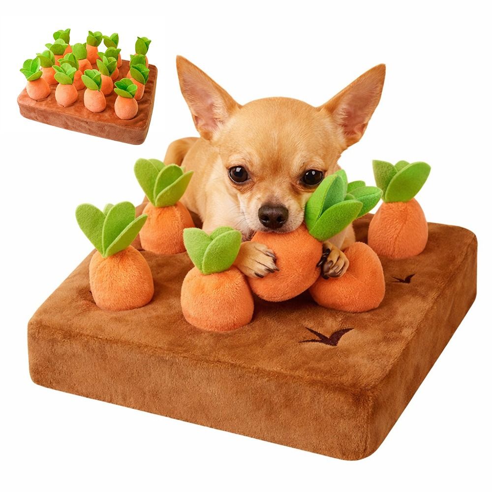 스트레스 해소 당근 스너플 매트, 탈부착 가능한 당근, - Snuffle Mat For Dogs 리뷰 및 가격