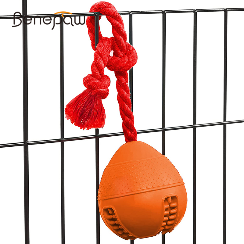 Benepaw 인터랙티브 강아지 장난감, 친환경 퍼즐  - Rubber Treat Dispensing Dog Toy 리뷰 및 가격